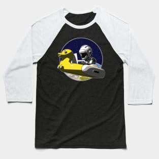 Astronaut and teleworking in space Baseball T-Shirt